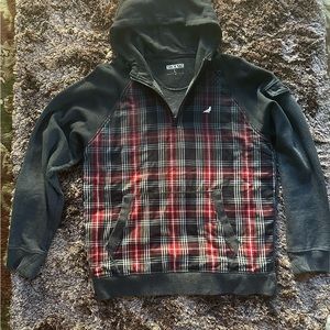 Staple Renown Pigeon Brand Rugged Outdoors Pullover Sweater Hoodie Mens Sz Large